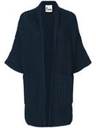 8pm Wide Sleeve Knit Cardigan - Blue