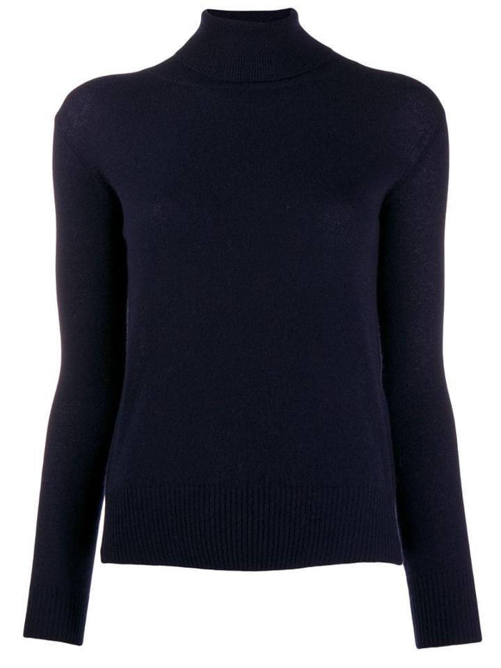 Aragona Turtle Neck Jumper - Blue