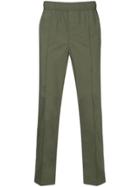 Ck Calvin Klein Cropped Track Trousers - Green