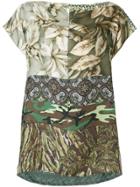 Pierre-louis Mascia Short-sleeve Printed Blouse - Multicolour