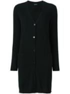Twin-set Long Cardigan, Women's, Size: Xl, Black, Cashmere