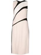 Narciso Rodriguez Contrast Back Fitted Dress
