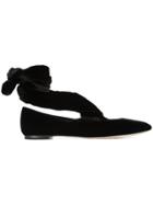 The Row Elodie Ballerina Shoes - Black