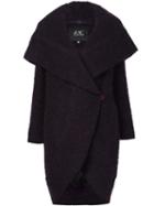Zac Zac Posen 'camilla' Cocoon Wrap Coat, Women's, Size: Large, Pink/purple, Cotton/polyester/wool