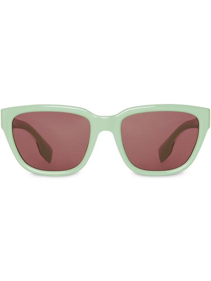 Burberry Eyewear Square Frame Sunglasses - Green
