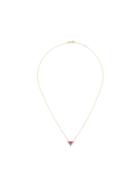 Yannis Sergakis Black Diamond And Ruby Pendant Necklace - Red