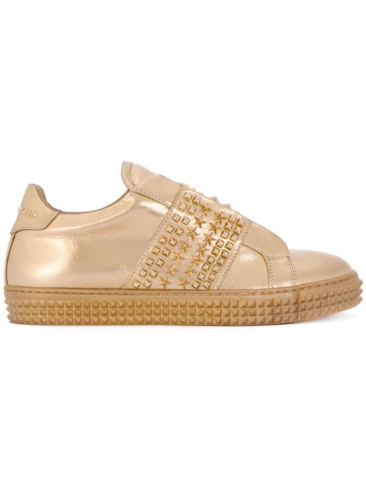 Philipp Plein Allen Sneakers - Metallic