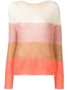 Chiara Bertani Loose Knit Jumper - Nude & Neutrals