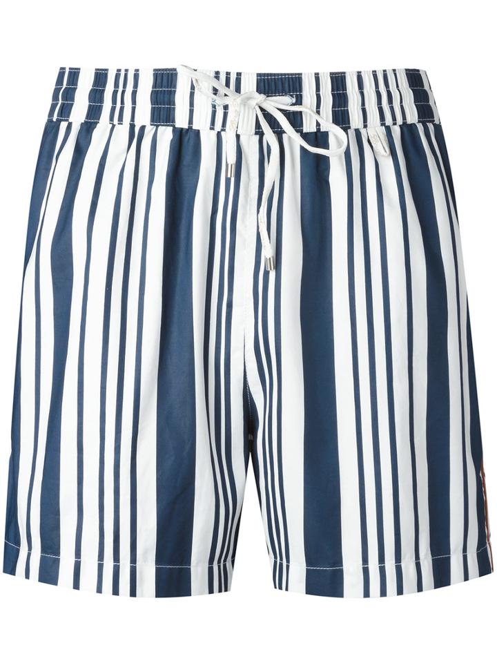 Loro Piana - Swimming Shorts - Men - Polyester - Xxl, Blue, Polyester
