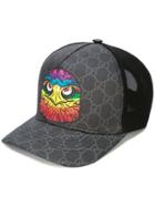 Gucci Gg Parrot Cap - Black