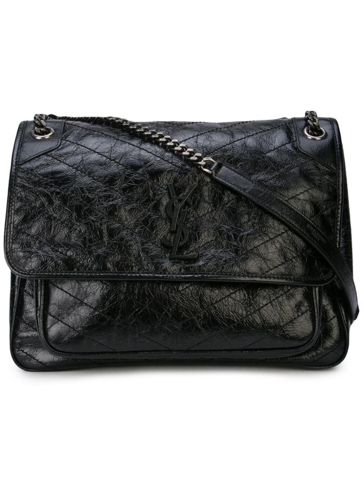 Saint Laurent Niki Large Shoulder Bag - Black