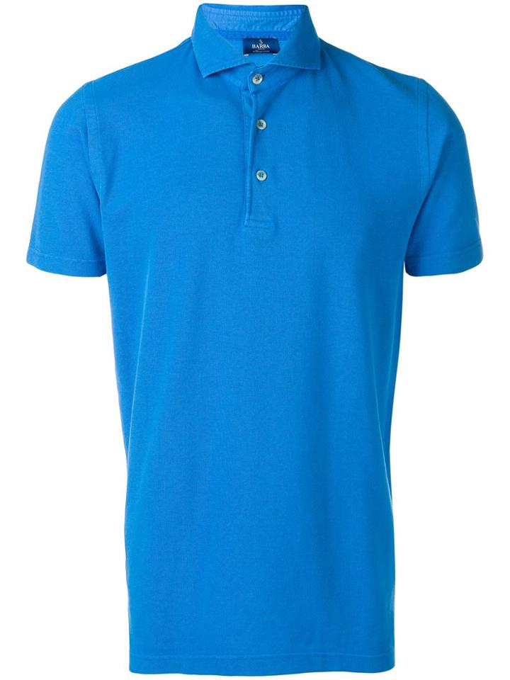Barba Classic Polo Shirt - Blue
