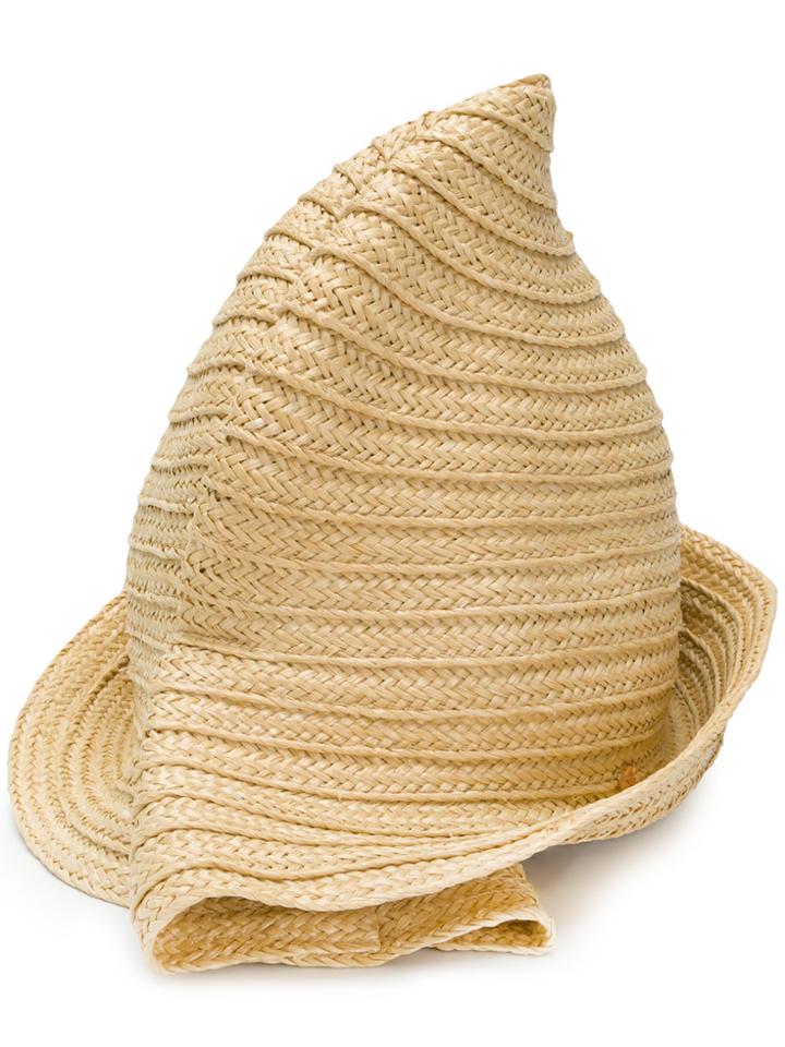 Flapper Straw Hat - Nude & Neutrals