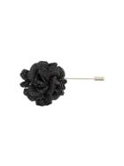 Lanvin Small Flower Pin - Grey