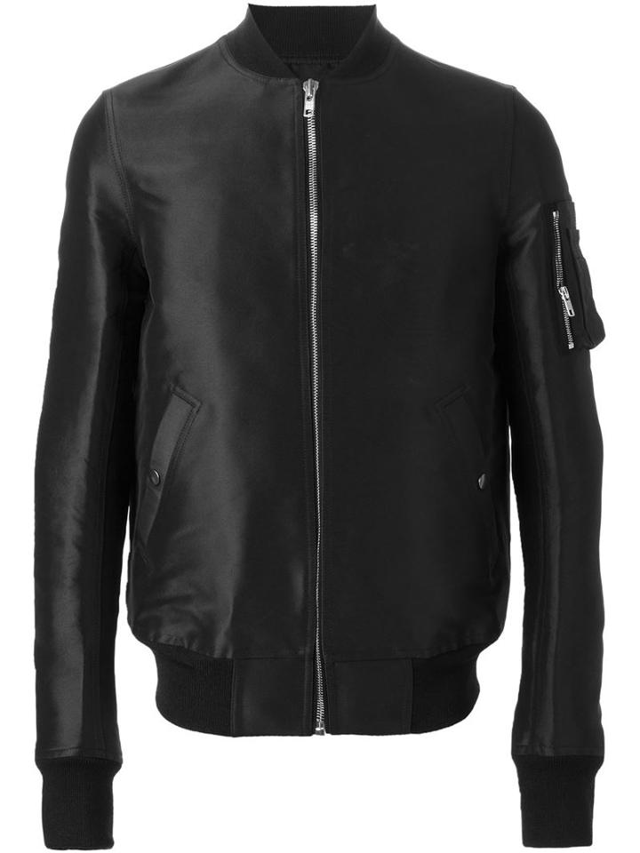 Rick Owens 'flight' Bomber Jacket