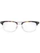 Dior Eyewear Tortoiseshell-effect Glasses - Metallic