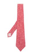 Dell'oglio Classic Melange Tie - Red