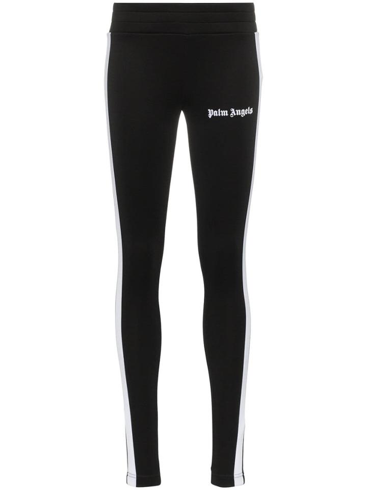 Palm Angels Logo Track Leggings - Black