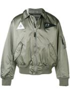 Gosha Rubchinskiy Ma-1 Patch Bomber Jacket - Grey