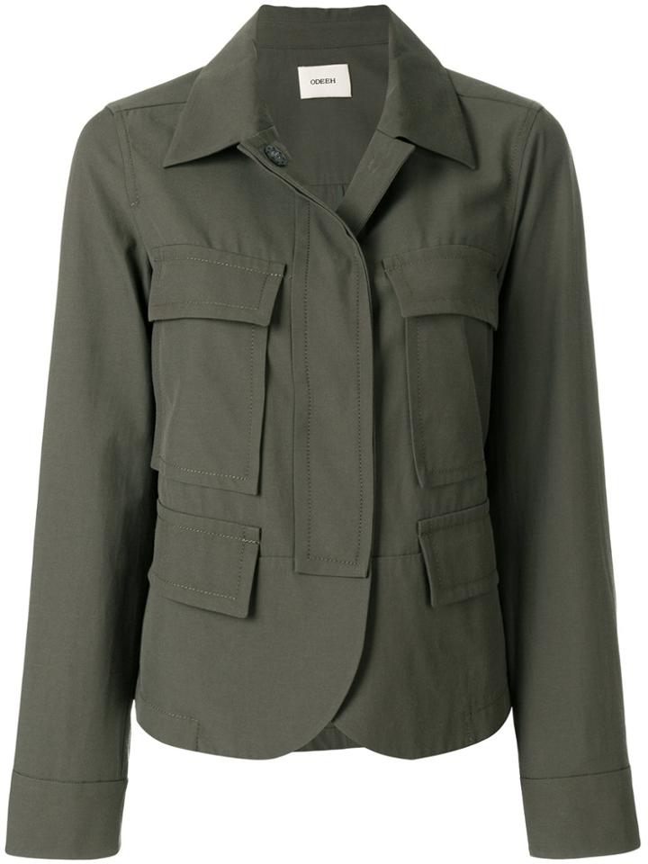 Odeeh Cargo Jacket - Green