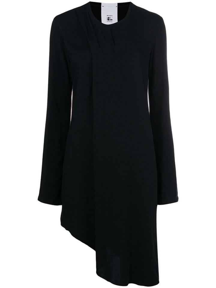 Lost & Found Rooms Asymmetric Fitted Jacket - Black