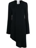 Lost & Found Rooms Asymmetric Fitted Jacket - Black