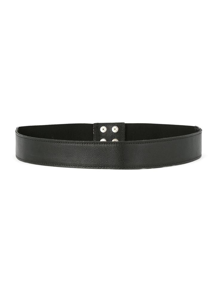 Uma Raquel Davidowicz - 'cevada' Belt - Women - Leather - P, Black, Leather