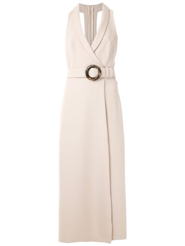 Framed Vestido Longo High Tailoring Framed - Neutrals