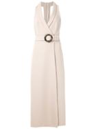 Framed Vestido Longo High Tailoring Framed - Neutrals