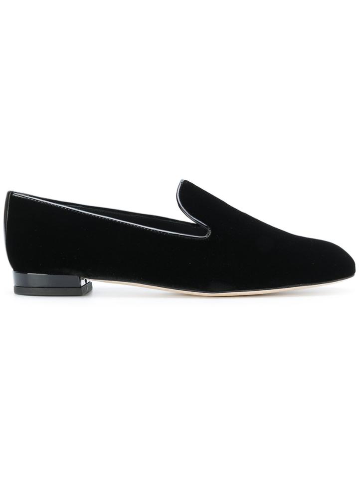 Stuart Weitzman Pipelimber Slippers - Black