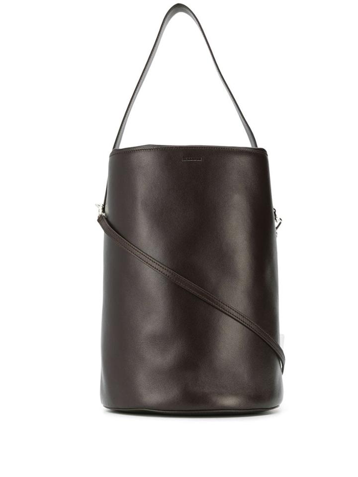 Jil Sander Top-handle Bucket Bag - Red