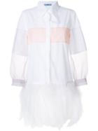 Prada Voile Sleeved Shirt - White