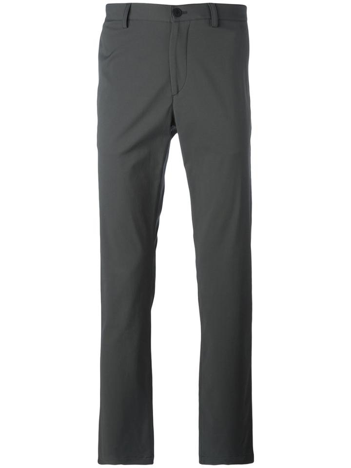 Theory Neoteric Zaine Stretch Trousers, Men's, Size: 32, Grey, Polyamide/spandex/elastane