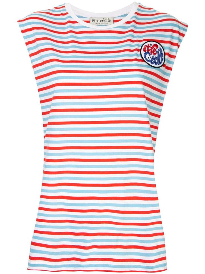 Être Cécile Boyfriend Tank Top - Multicolour