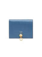 Fendi By The Way Compact Wallet - Blue