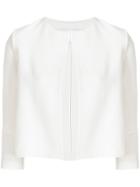 Harris Wharf London Ottoman Jacket - White