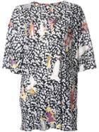 Theatre Products Multiple Prints T-shirt, Women's, Black, Tactel