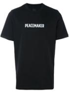 Oamc 'peacemaker' T-shirt, Men's, Size: Xl, Black, Cotton