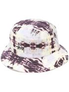 Stussy Abstract Print Hat - Green