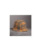 Burberry Gosha X Burberry Check Flannel Bucket Hat* M 20403 -
