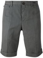 Pt01 - Chino Shorts - Men - Cotton/linen/flax - 50, Grey, Cotton/linen/flax
