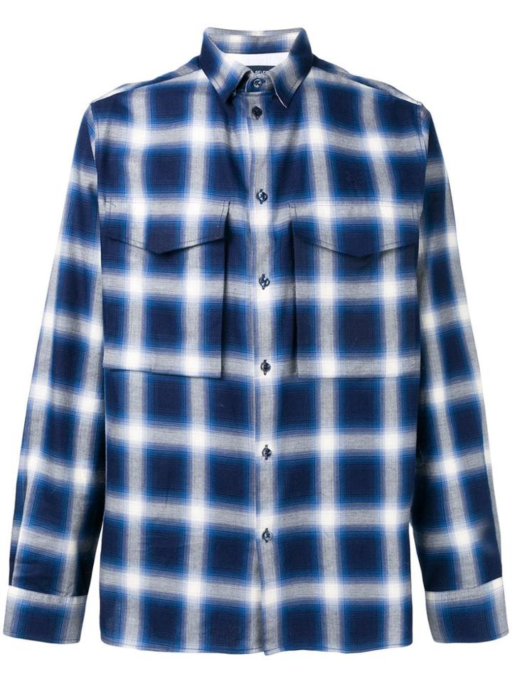 Natural Selection Lambeth Checked Shirt - Blue