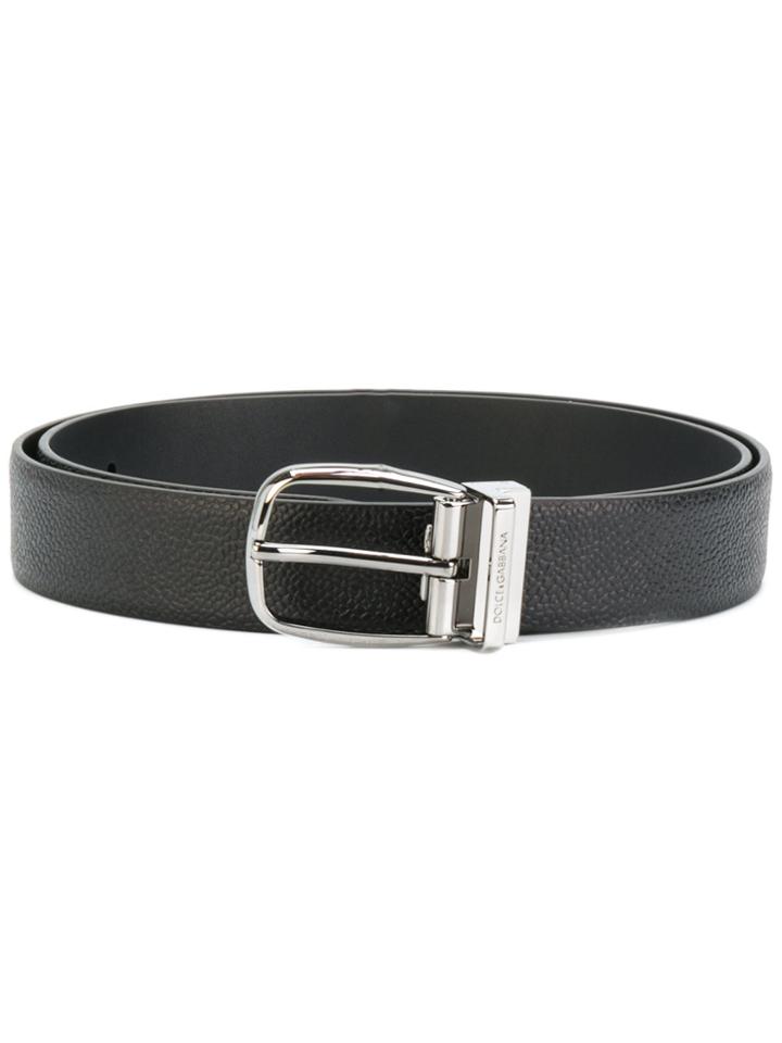 Dolce & Gabbana Buckle Belt - Black
