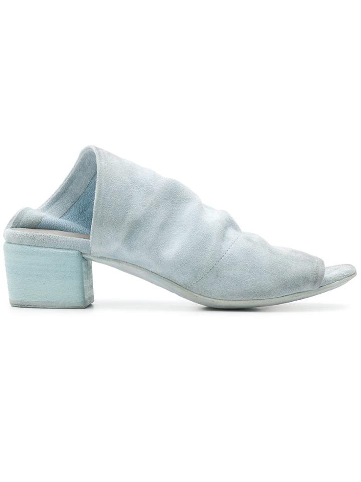 Marsèll Chunky Heel Mules - Blue