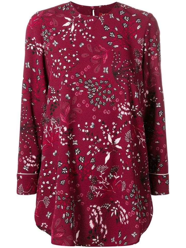 Max Mara Studio Floral Embroidered Top