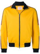 Iceberg Striped Sleeves Sports Jacket - Yellow