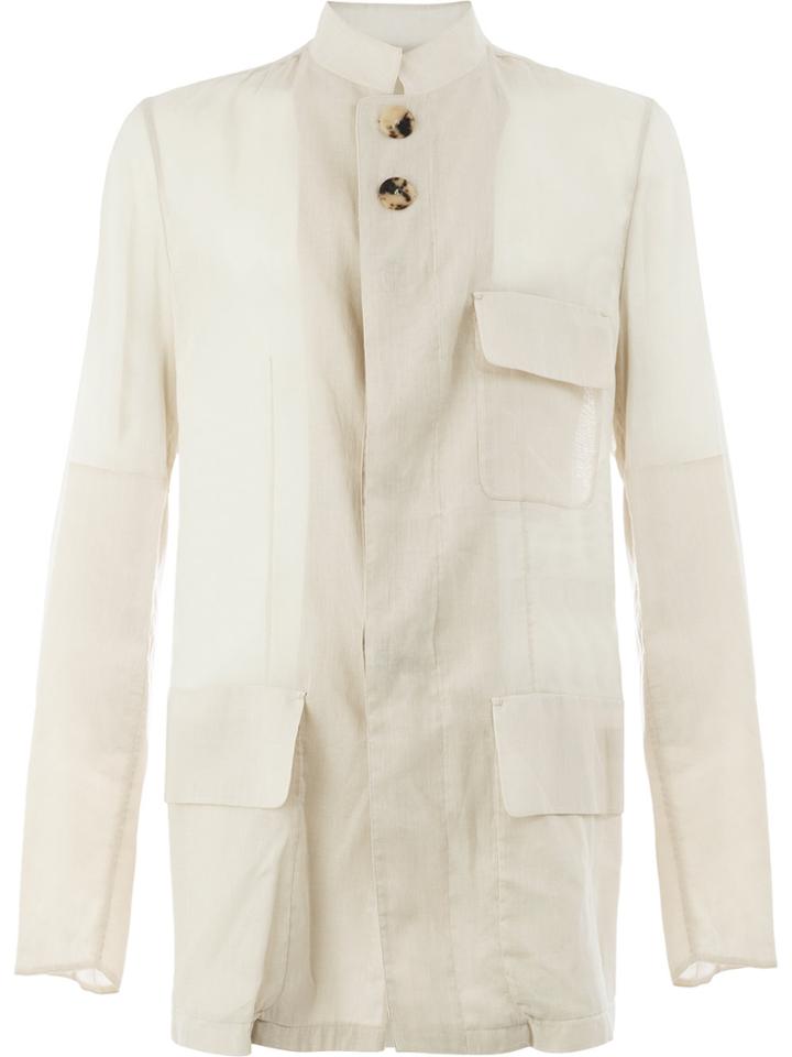 Wales Bonner Cargo Pocket Jacket - Nude & Neutrals