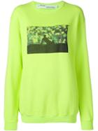 Off-white Graphic Design Sweater - Yellow