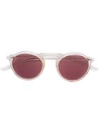 Smoke X Mirrors - Letter Sunglasses - Unisex - Acetate - One Size, Nude/neutrals, Acetate