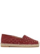 Valentino Valentino Garavani Rockstud Spike Espadrilles - Red